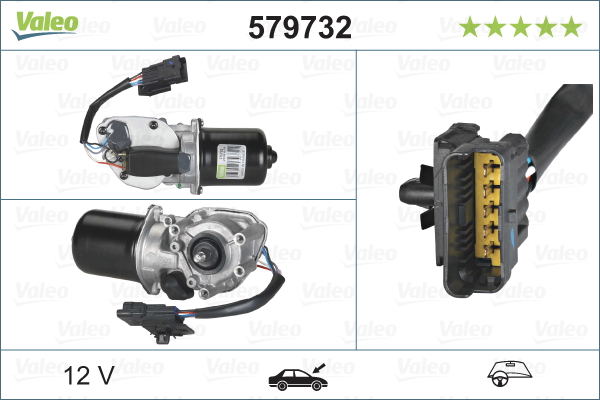 Motor stergator 579732 VALEO